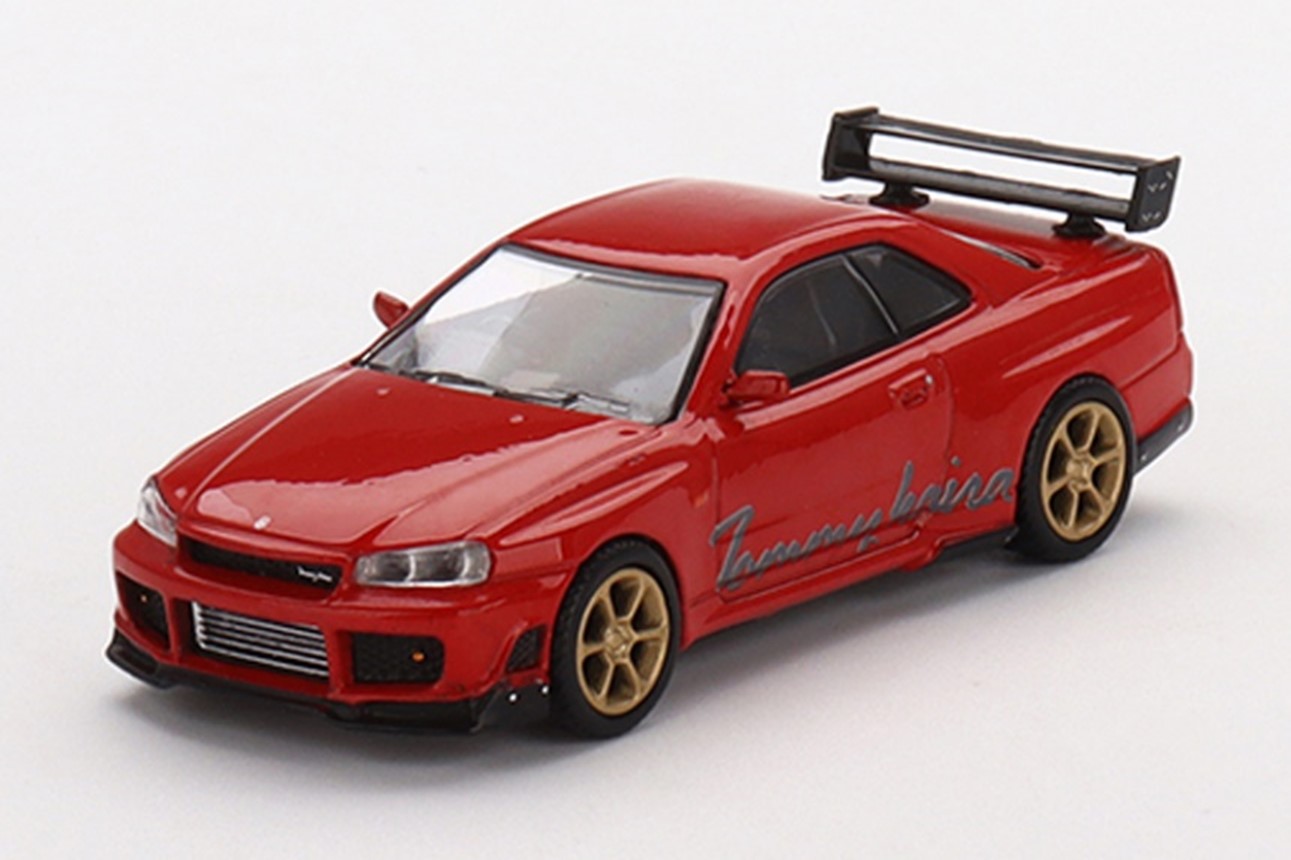 ミニカー　MINI-GT　1/64　MGT00543-R　トミーカイラ R RZ レッド(右ハンドル）　4895183671026