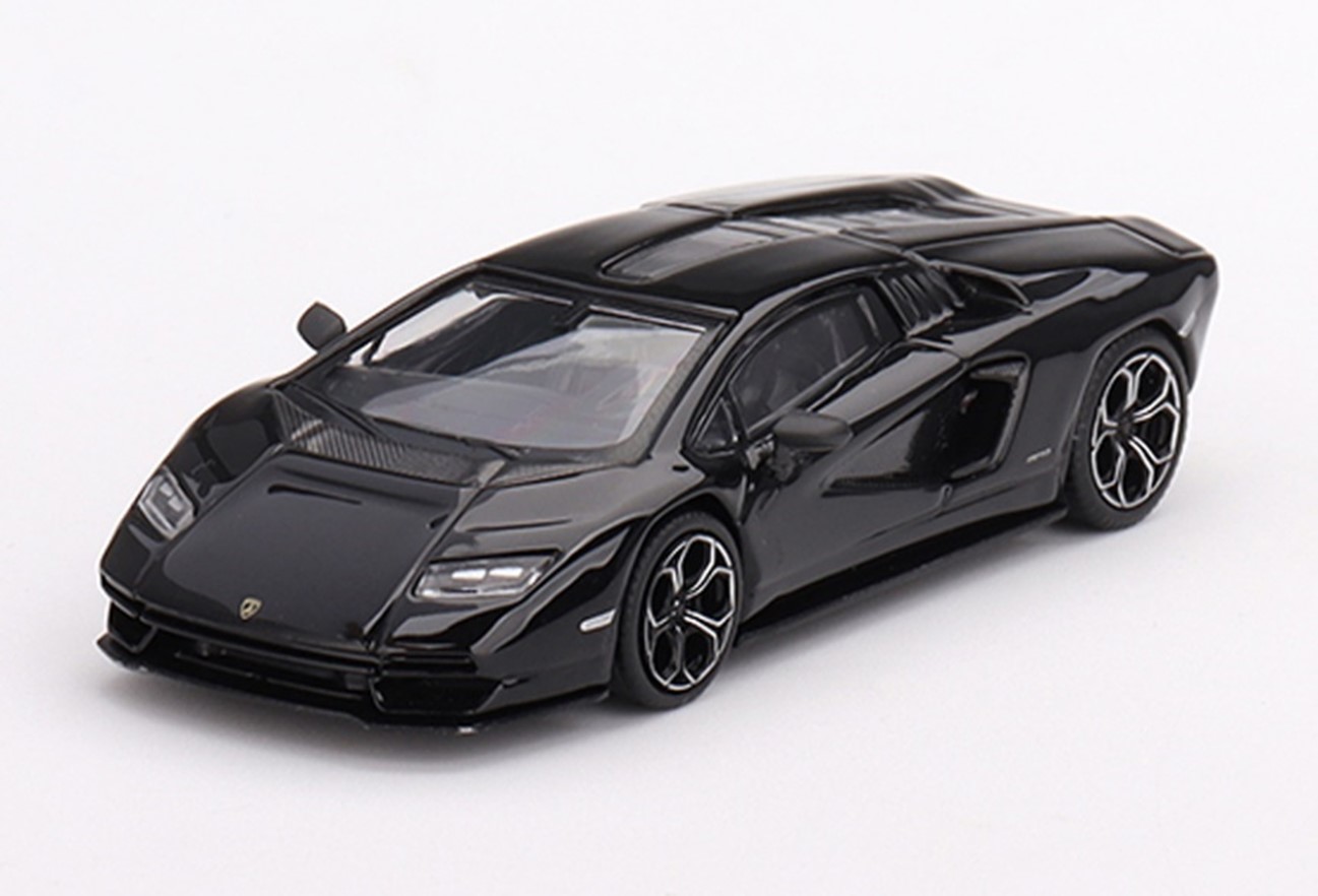 ミニカー　MINI-GT　1/64　MGT00607-L　ランボルギーニ カウンタック LPI 800-4 Nero Maia(ブラック)　4895183666282
