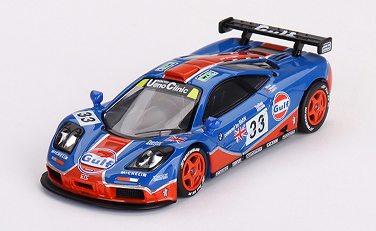 ミニカー　MINI-GT　1/64　MGT00723-L　マクラーレン F1 GTR ル・マン24時間 1996 #33　810152141878