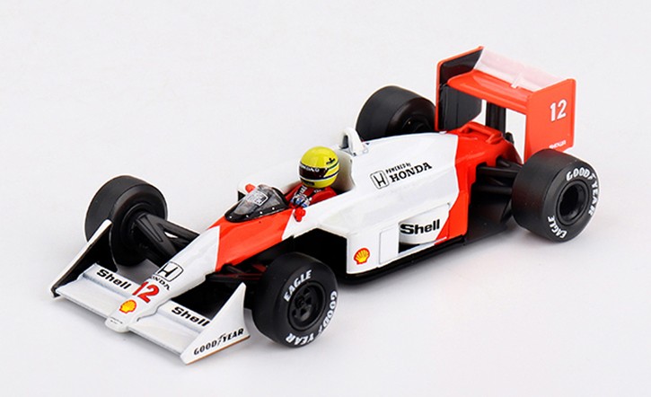 予約品　12月以降順次　ミニカー　MINI-GT　1/64　MGT01099-L　マクラーレン MP4/4 日本グランプリ 1988 優勝車 #12 アイルトン・セナ　840456309643