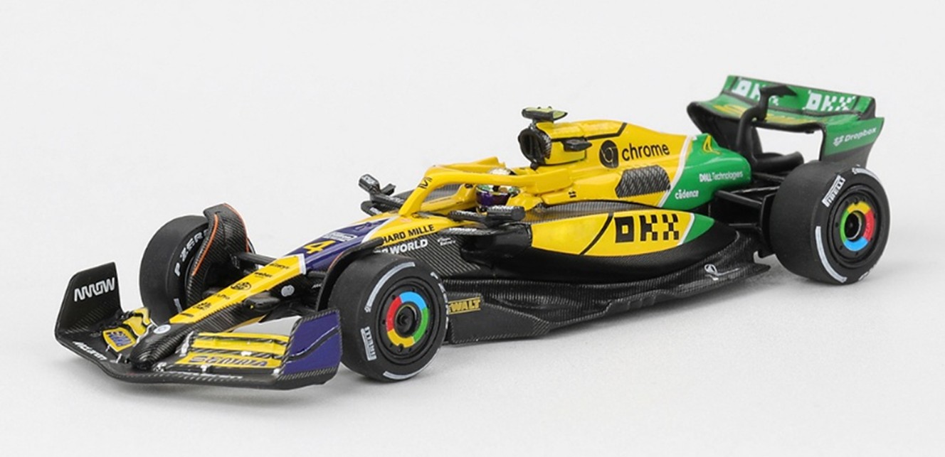 予約品　2026年6月以降順次　ミニカー　MINI-GT　1/64　MGT01164-L　マクラーレン F1 MCL38 2024 #4 モナコグランプリ Lando Norris　840456386170