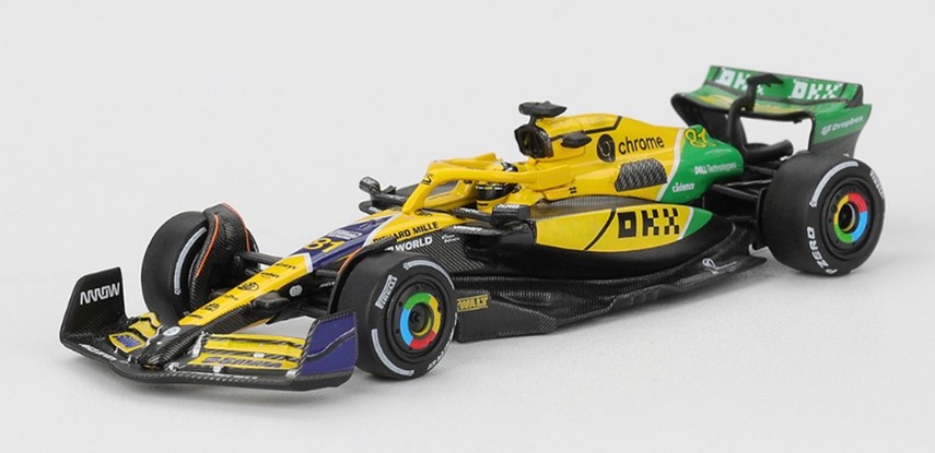 予約品　2026年6月以降順次　ミニカー　MINI-GT　1/64　MGT01165-L　マクラーレン F1 MCL38 2024 2位入賞車 #81 モナコグランプリ Oscar Piastri　840456386200