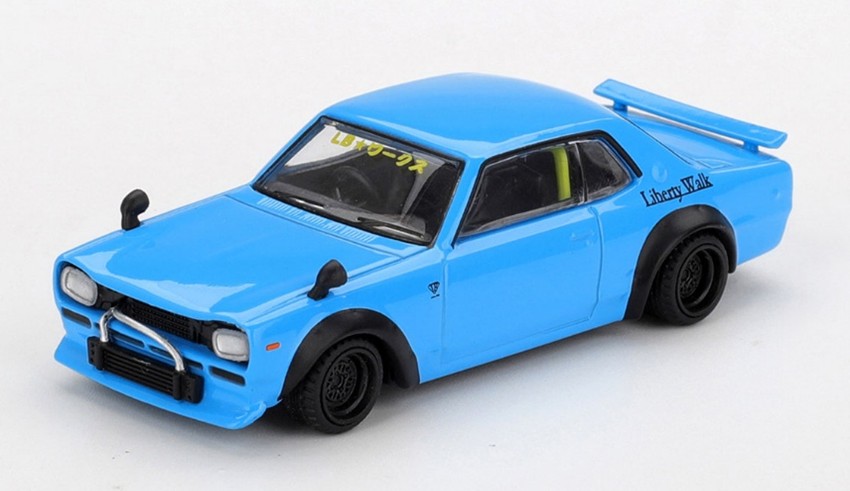 予約品　2026年5月以降順次　ミニカー　MINI-GT　1/64　MGT01169-R　日産 Nissan LB★Nation ハコスカ ベビーブルー (右ハンドル)　840456386507
