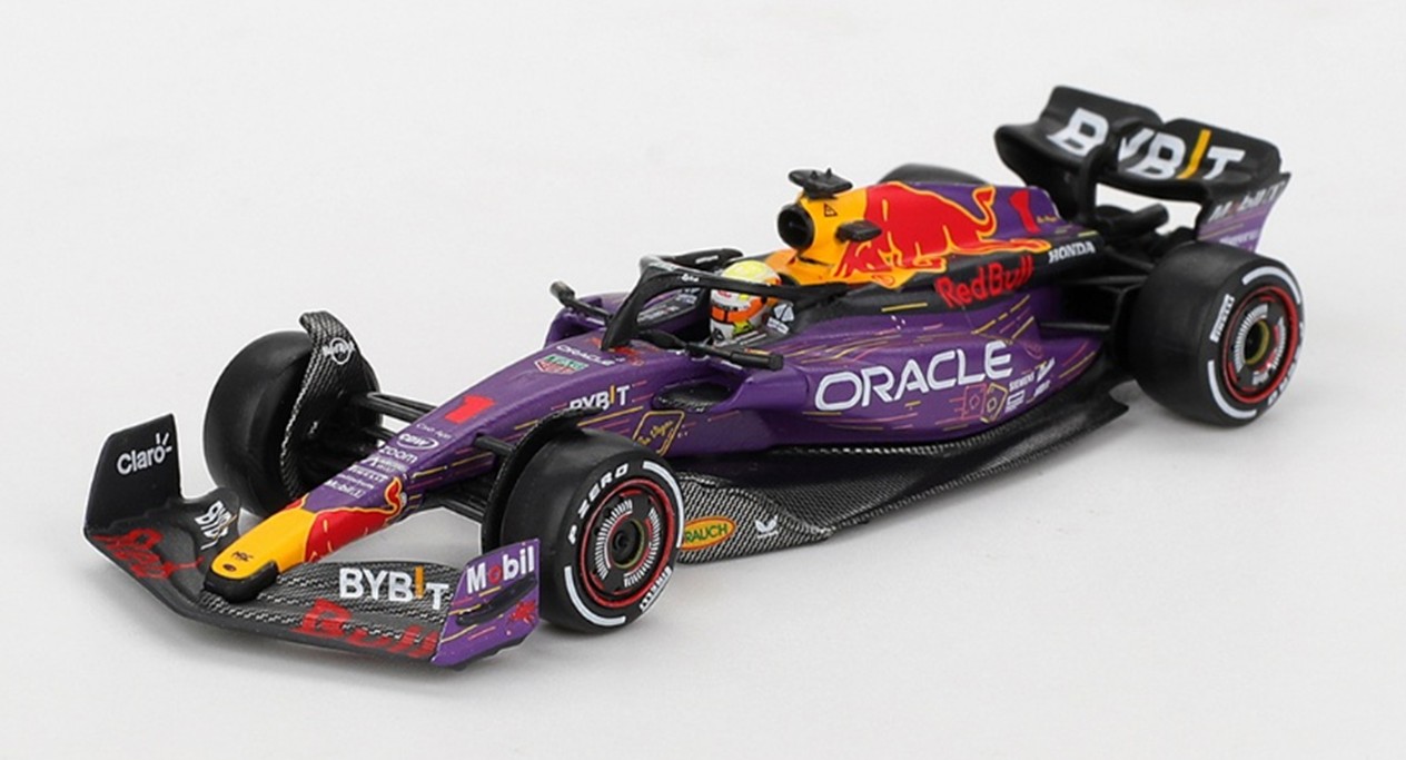 予約品　6月以降順次　ミニカー　MINI-GT　1/64　MGT01194-L　オラクル レッドブル レーシング RB19 2023 優勝車 #1 ラスベガスグランプリ Max Verstappen　840456388099
