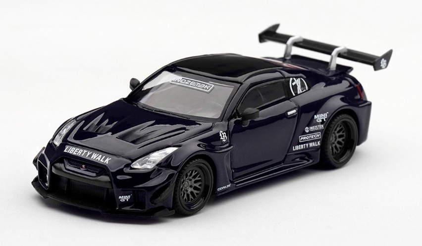 予約品　2027年6月以降順次　ミニカー　MINI-GT　1/64　MGT01352-L　LB-Silhouette WORKS GT Nissan 35GT-RR バージョン2 イノゼテック エディション(左ハンドル)　840456312179