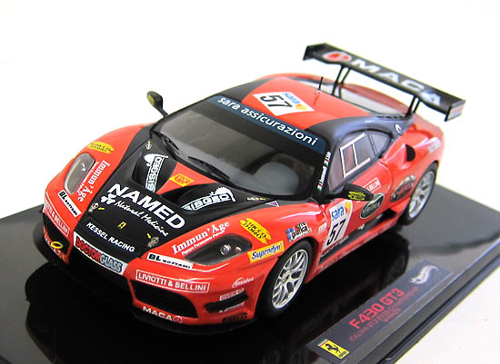 ミニカー　マテル 1/43　MT1776W  フェラーリ 430 GT3 Kessel Racing イタリアンチャンピオンシップ 2009 ウィナー