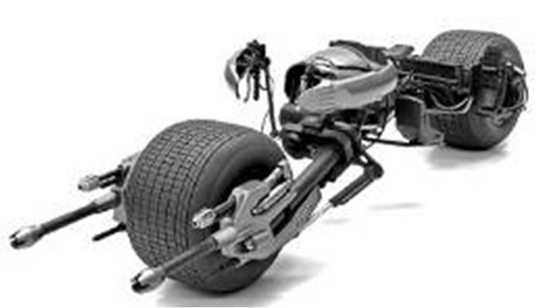 ミニカー　マテル MATTEL 1/43  MT5496X　CULT CLASSICSシリーズ　BAT POD バットマン映画　バットマン ザ・ダークナイト
