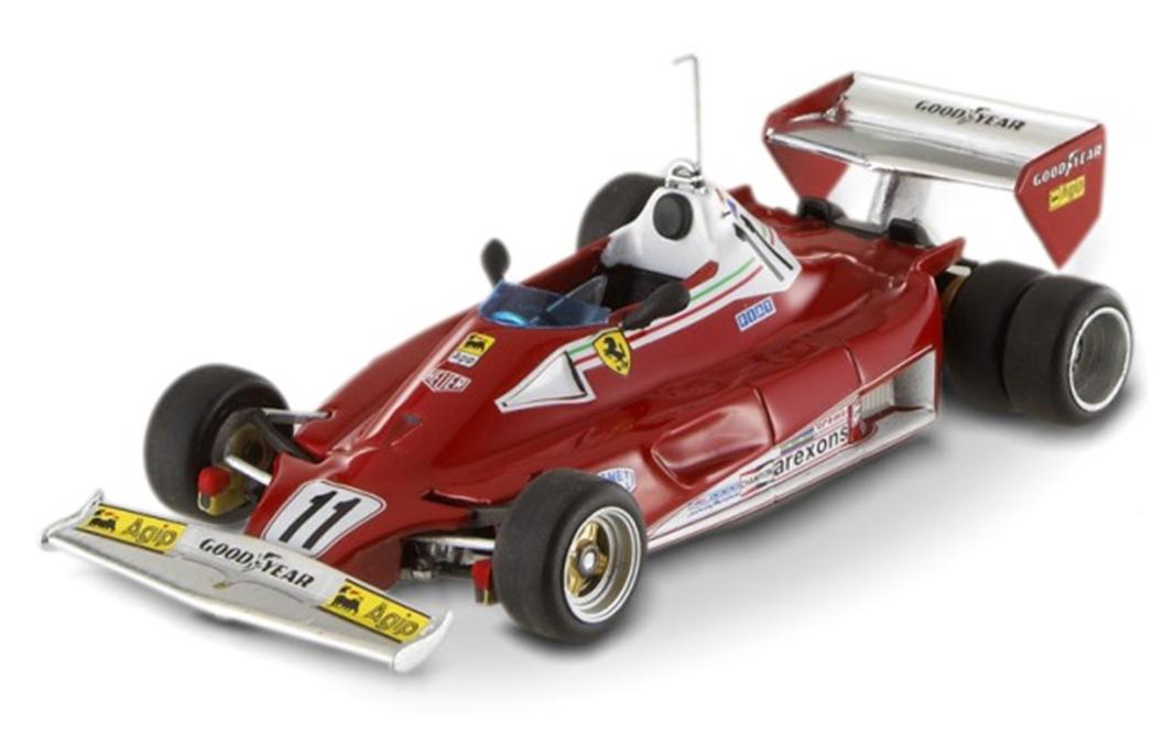 ミニカー　 マテル　1/43　MT8380V　フェラーリ　312　T2　1977　テスト　6輪ホイール　ニキ・ラウダ