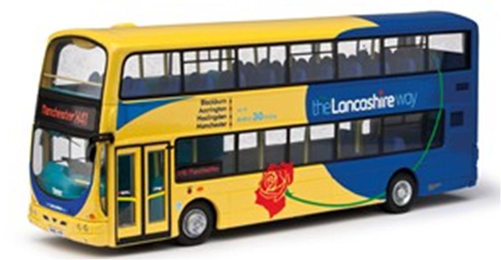 ミニカー　CORGI  コーギー 1/76　OM41226B　ライト・エクリプス・ジェミニ　「 The Lancashire Way 」 X41Blackburn via Accrington　5055286616341