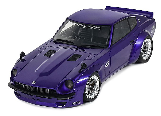 予約品　2027年4月頃　ミニカー  OttO mobile　レジンモデル（開閉機構なし） 1/18　OTM1335　パンデム 日産 フェアレディ Z 2015 (ブルー) 限定生産品　4548565531684