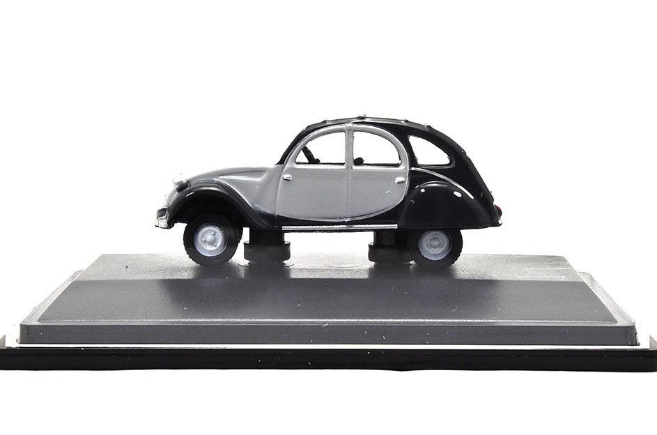 ミニカー  オックスフォード Oxford　1/76　OX76CT006　シトロエン 2CV チャールストン コーモラントグレー/ミッドナイトグレー
