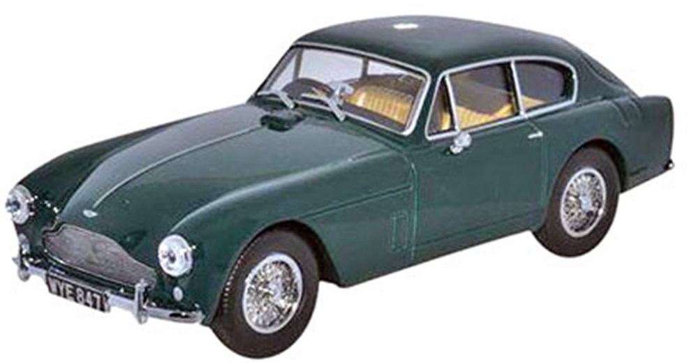 ミニカー　OXFORD（オックスフォード）　1/43　OXAMDB2001　アストンマーチン DB2 MkIII サルーン ブリティッシュレーシンググリーン