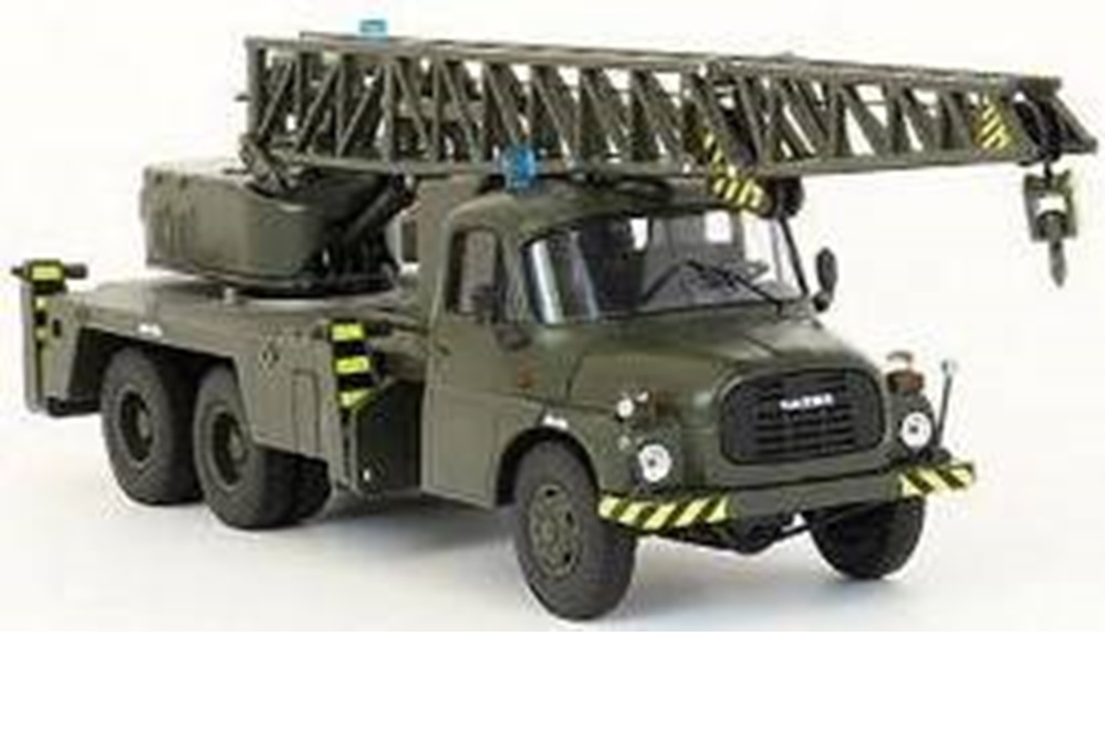 お取り寄せ品　順次取り寄せ　ミニカー　Premium ClassiXXs 1/43　PCS12878　Tatra T148 クレーントラック "ミリタリー"（カーキ）　4548565297450