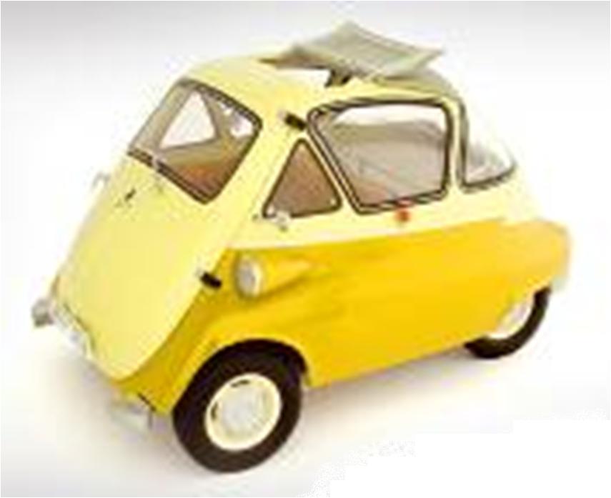 お取り寄せ予約品　ミニカー　Premium ClassiXXs 1/18 PCS20100　BMW イセッタ スタンダード （イエロー/アイボリー）