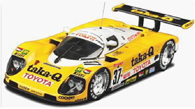 ミニカー　Q-MODEL 1/43　QMC036  トヨタ　TOYOTA 90V-C #37　1990LM　ｔａｋａ-Ｑ