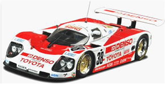 ミニカー　Q-MODEL 1/43　QMC037  TOYOTA 90V-C #38　1990LM　DENSO