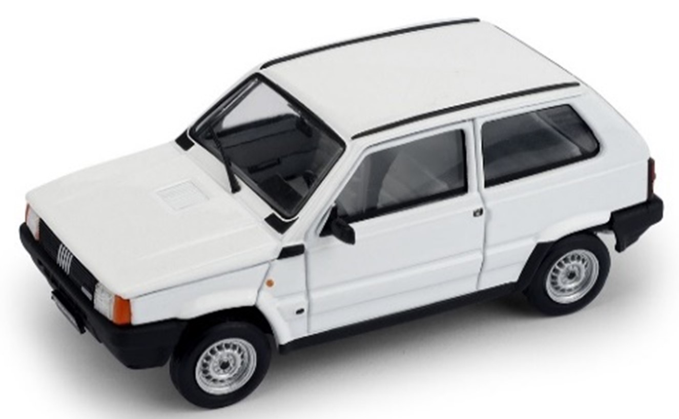 ミニカー　Brumm(ブルム)  1/43　R61102　フィアット パンダ 750L 1986 CORFU ホワイト　8020677027065