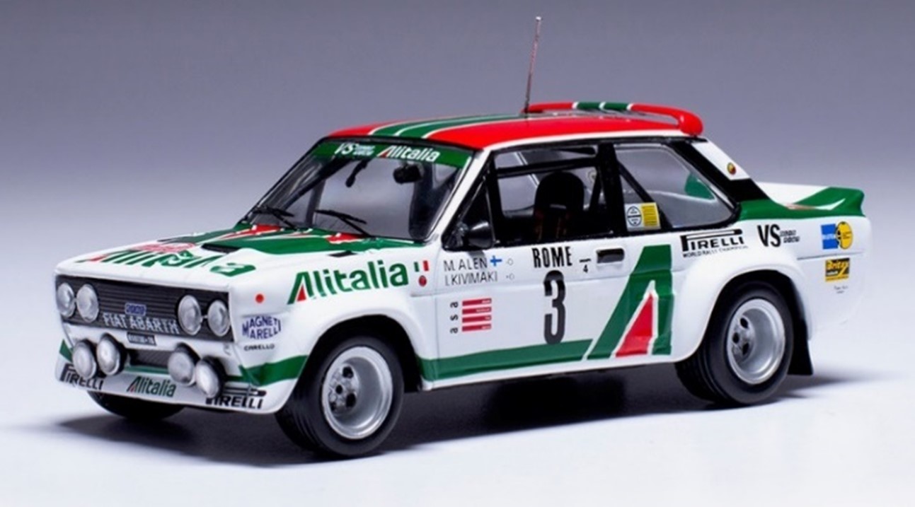 タイトル ixo   イクソ　フィアット 131  アバルト　ラリー イクソ 1/43 フィアット 131 アバルト アリタリア 1979