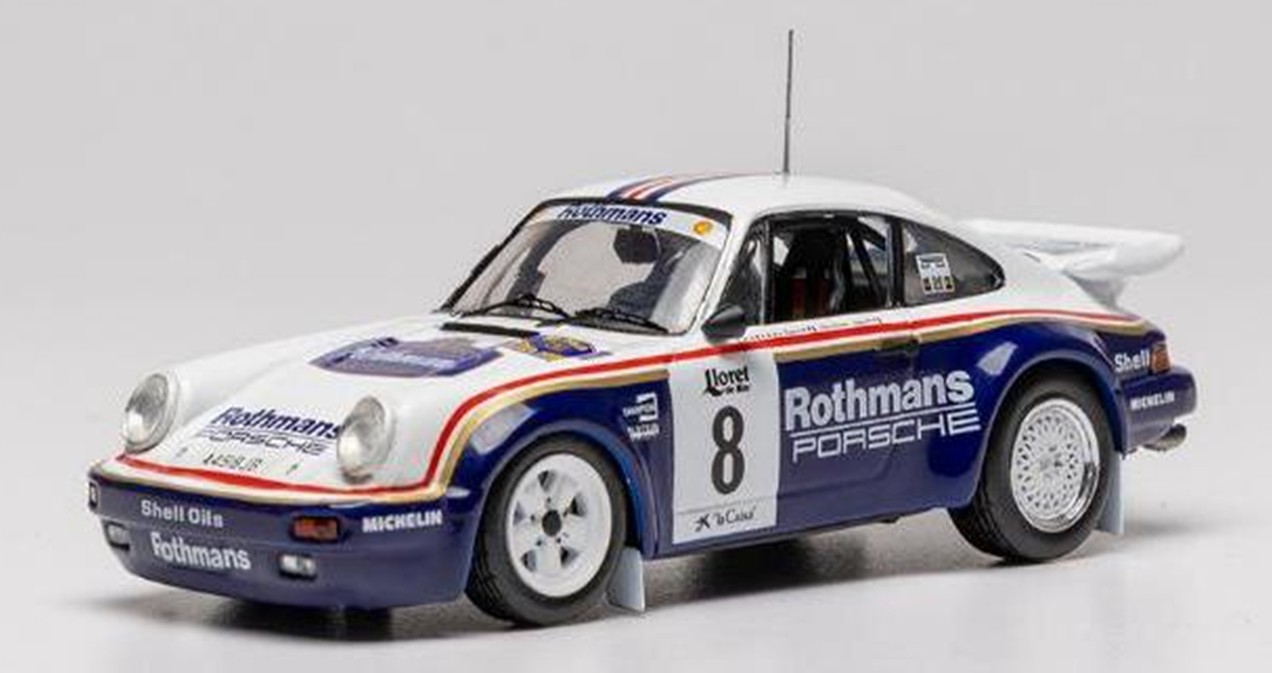 予約品　7月以降　ミニカー　IXOモデル (イクソ)　ダイキャスト　1/43　RAC457　ポルシェ 911 SC/RS 1985年 ラリー・コスタ・ブラバ #8 B.Beguin/J-J.Lenne　4907981698003