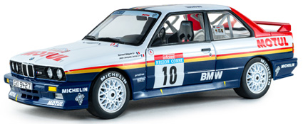 お取り寄せ予約品　11月頃　ミニカー　SOLIDO（ソリド）  ダイキャストモデル　1/18　S1801535　BMW M3 Gr.A ツール・ド・コルス ラリー 1987 #10　3663506047152