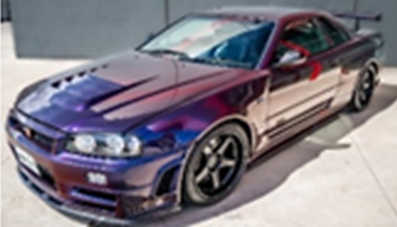 お取り寄せ予約品　12月頃　ミニカー　SOLIDO（ソリド） ダイキャストモデル（開閉機構付） 1/18　S1804311　日産 スカイライン GT-R (R34) Z-tune 1999 (パープル)　3663506040856