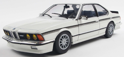 予約品　2026年1月頃　ミニカー　SOLIDO（ソリド） ダイキャストモデル（開閉機構付） 1/18　S1810304　ハルトゲ BMW 635 CSI (E24) 1984 (ホワイト)　3663506041754　