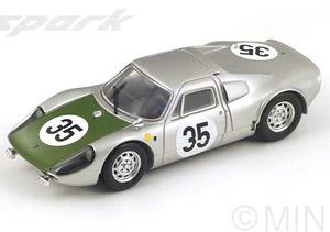 予約品 ～6月 スパーク SPARK レジンモデル 1/43　S3444　ポルシェ 904-6 #35 Le Mans 1965  G. Klass  -  D. Glemser