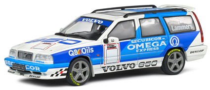 ミニカー　ソリド SOLIDO  ダイキャストモデル　1/43　S4310604　ボルボ 850 T5-R トリビュート 1995 (ホワイト)　4548565480401