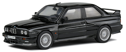 ミニカー　SOLIDO (ソリド)　ダイキャストモデル　1/43　S4312002　アルピナ B6 (E30) 1989 (ブラック)　4548565446940