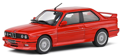 ミニカー　ソリド SOLIDO  ダイキャストモデル　1/43　S4312003　アルピナ B6 (E30) 1990 (レッド)　4548565471959