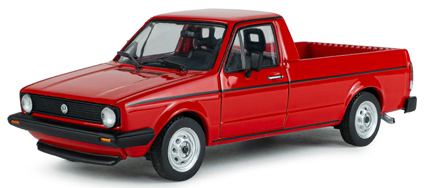 予約品　11月以降　ミニカー　SOLIDO（ソリド）ダイキャストモデル　1/43　S4312305　フォルクスワーゲン キャディ Mk.1 1982 (レッド)　3663506049491