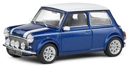 ミニカー　SOLIDO（ソリド） ダイキャストモデル　1/43　S4316602　ミニ クーパー スポーツ 1997 (ブルー)　3663506036958