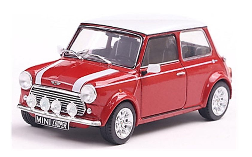 ミニカー　SOLIDO　ダイキャストモデル　1/43　S4316603　ミニ クーパー S 1997 (レッド)　3663506044496