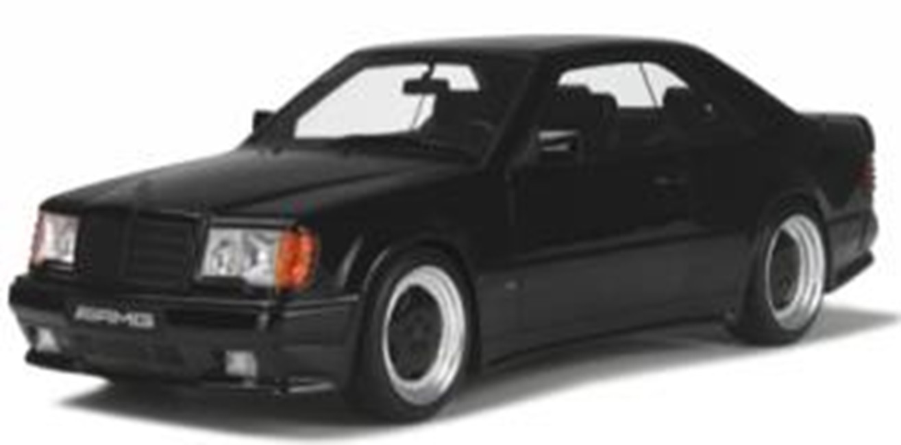 お取り寄せ予約品　2026年5月頃　ミニカー　SOLIDO（ソリド）  ダイキャストモデル　1/43　S4318901　メルセデスベンツ 300CE 6.0 AMG "THE HAMMER" ワイドボディ 1988 (ブラック)　3663506044885