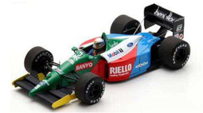 予約品　10月頃　ミニカー　Spark　レジンモデル　1/43　S5337　Benetton B189B No.19 Benetton-Ford 10位 Brazil GP 1990 Alessandro Nannini　9580006953377