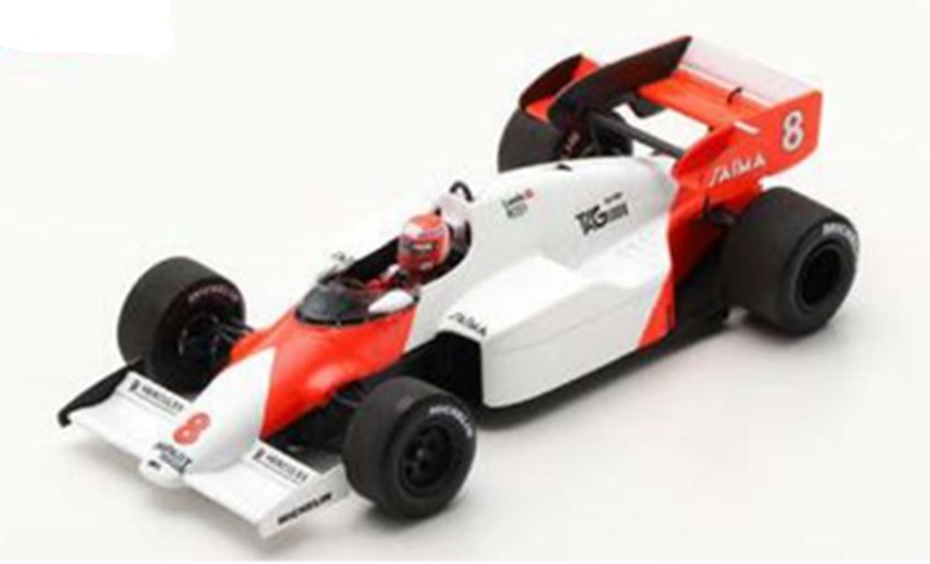 予約品　10月頃　再発売　ミニカー　Spark　レジンモデル　1/43　S5395　マクラーレン McLaren MP4-2 No.8 優勝 British GP 1984 Niki Lauda　9580006953957