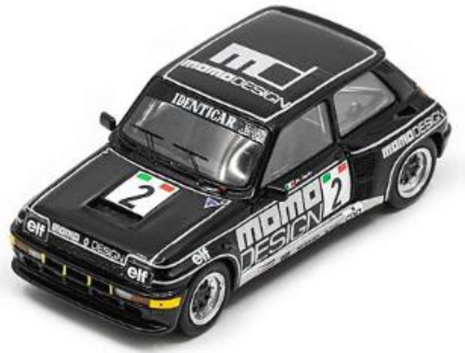 予約品　12月頃　ミニカー　SPARK(スパーク) レジンモデル 1/43　S6020　ルノー Renault 5 Turbo No.2 Europa Cup 1981 Massimo Sigala　9580006960207