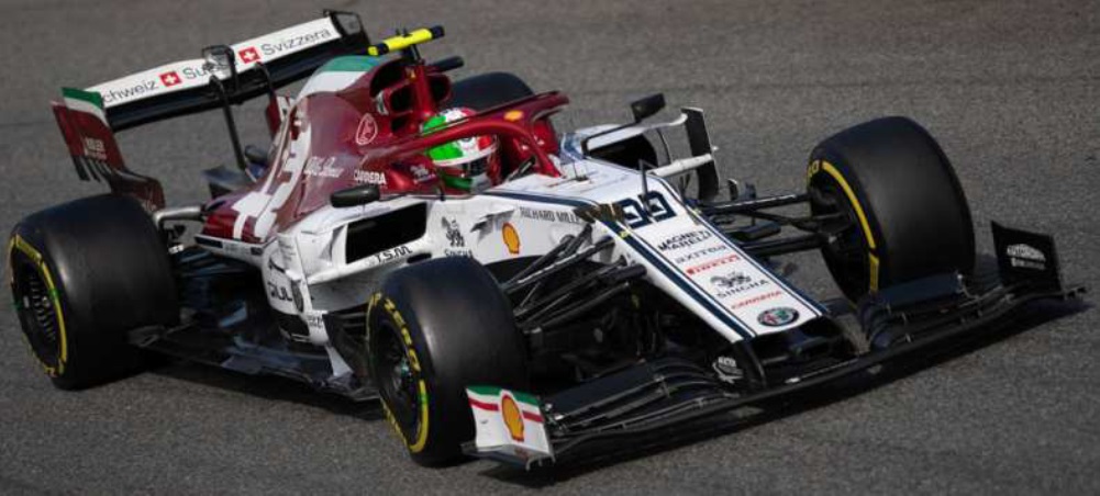 ミニカー　SPARK(スパーク) レジンモデル 1/43　S6098　Alfa Romeo Racing Sauber F1 Team No.99 Italian GP 2019  Alfa Romeo Racing C38 Antonio Giovinazzi　9580006960986