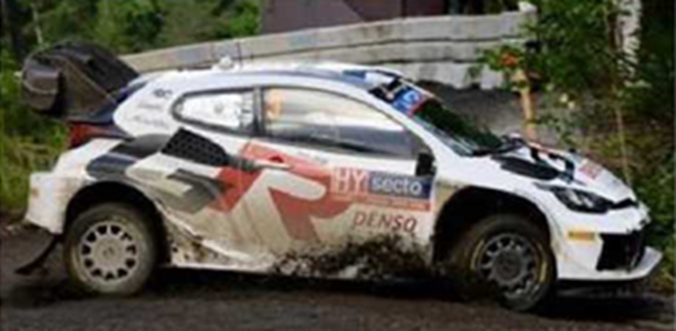 予約品　2025年6月頃　ミニカー　SPARK（スパーク）レジンモデル　1/43　S6878　TOYOTA GR Yaris Rally1 HYBRID No.5 TOYOTA GAZOO Racing WRT 4位 Rally Finland 2024 S. Pajari E. Malkonen　9580006968784