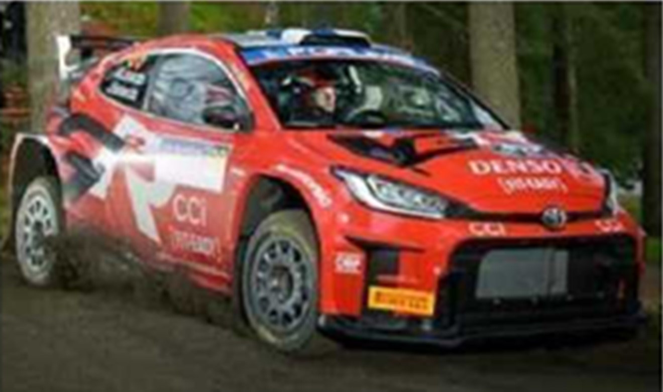 予約品　2025年6月頃　ミニカー　SPARK（スパーク）レジンモデル　1/43　S6879　TOYOTA GR Yaris Rally1 HYBRID No.39 TOYOTA GAZOO Racing WRT 6th Rally Finland 2024  - 2nd WRC2  J. M. Latvala J. Hanninen　9580006968791