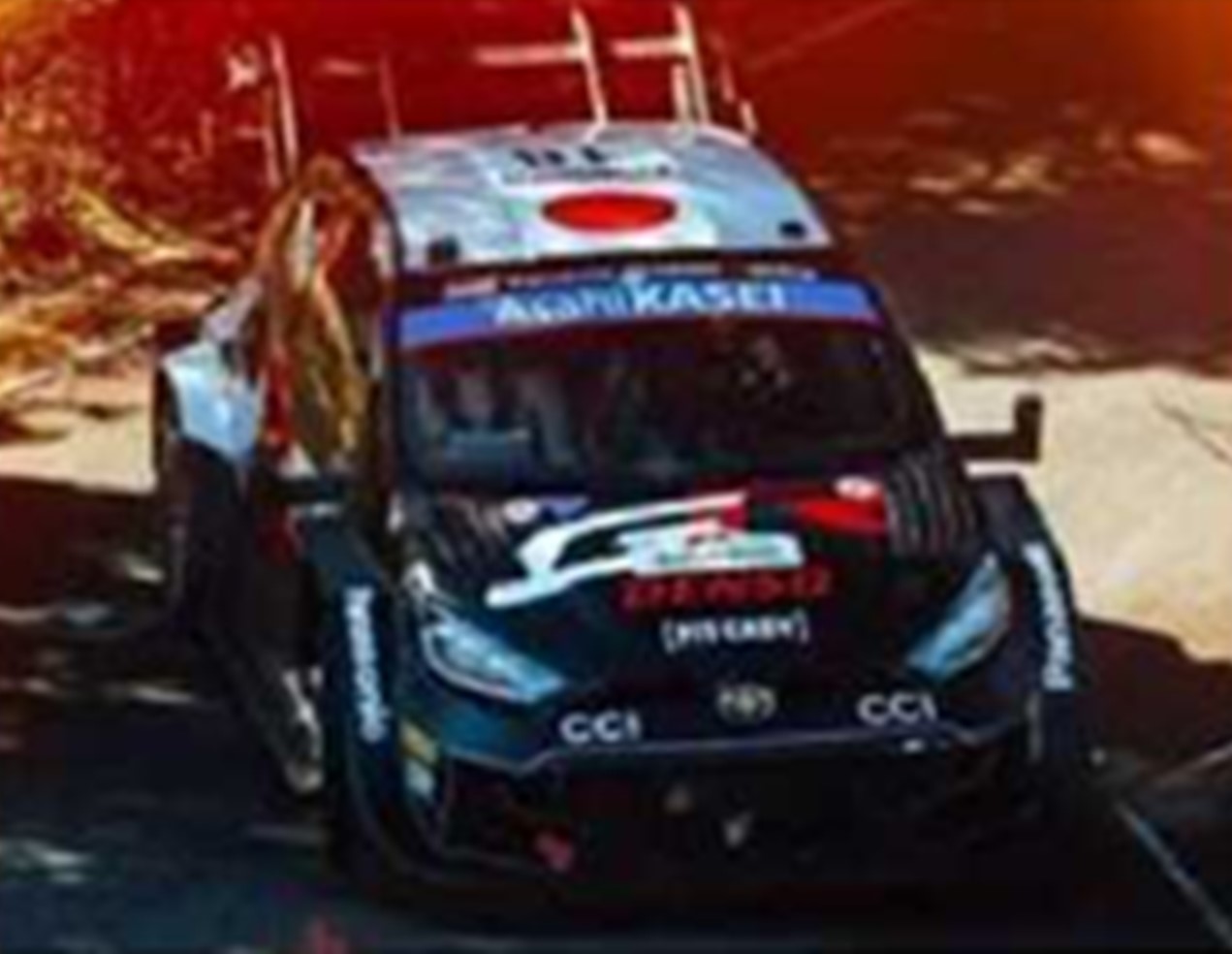 予約品　2025年7月頃　ミニカー　SPARK（スパーク）レジンモデル　1/43　S6883　TOYOTA GR Yaris Rally1 HYBRID No.18 TOYOTA GAZOO Racing WRT 4位 Rally Japan 2024 T. Katsuta A.Johnston　9580006968838