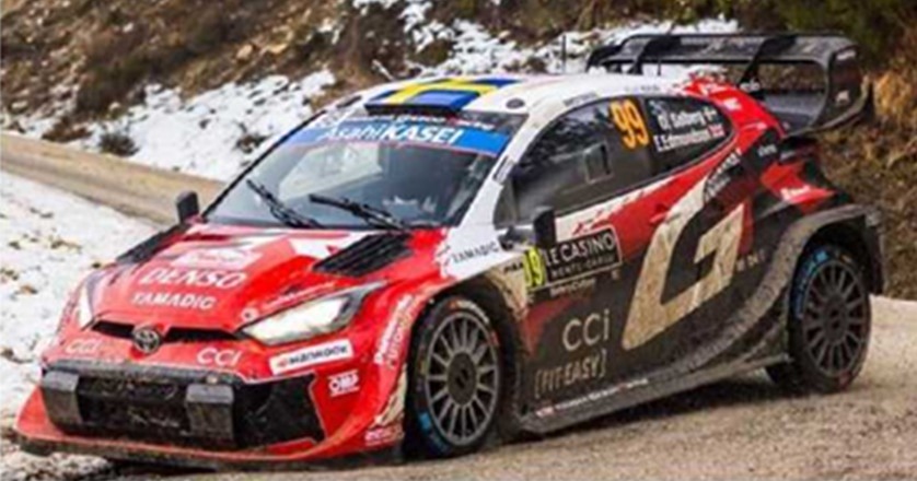 予約品　7月頃　ミニカー　SPARK（スパーク）　レジンモデル　1/43　S6916　トヨタ TOYOTA GR Yaris Rally1 No.99 TOYOTA GAZOO RACING WRT 優勝 Monte Carlo Rally 2026 O. Solberg E. Edmondson　9580006969163