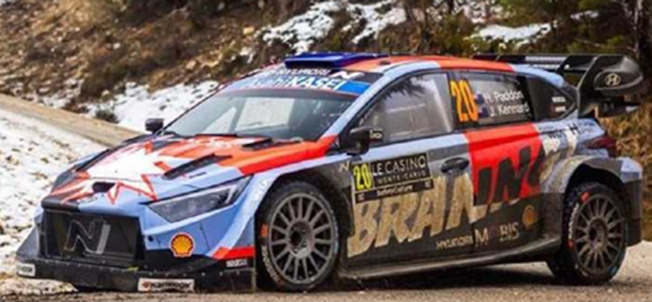 予約品　7月頃　ミニカー　SPARK（スパーク）　レジンモデル　1/43　S6921　ヒョンデ HYUNDAI i20 N Rally1 No.20 HYUNDAI SHELL MOBIS WORLD RALLY TEAM Monte Carlo Rally 2026 H. Paddon J. Kennard　9580006969217