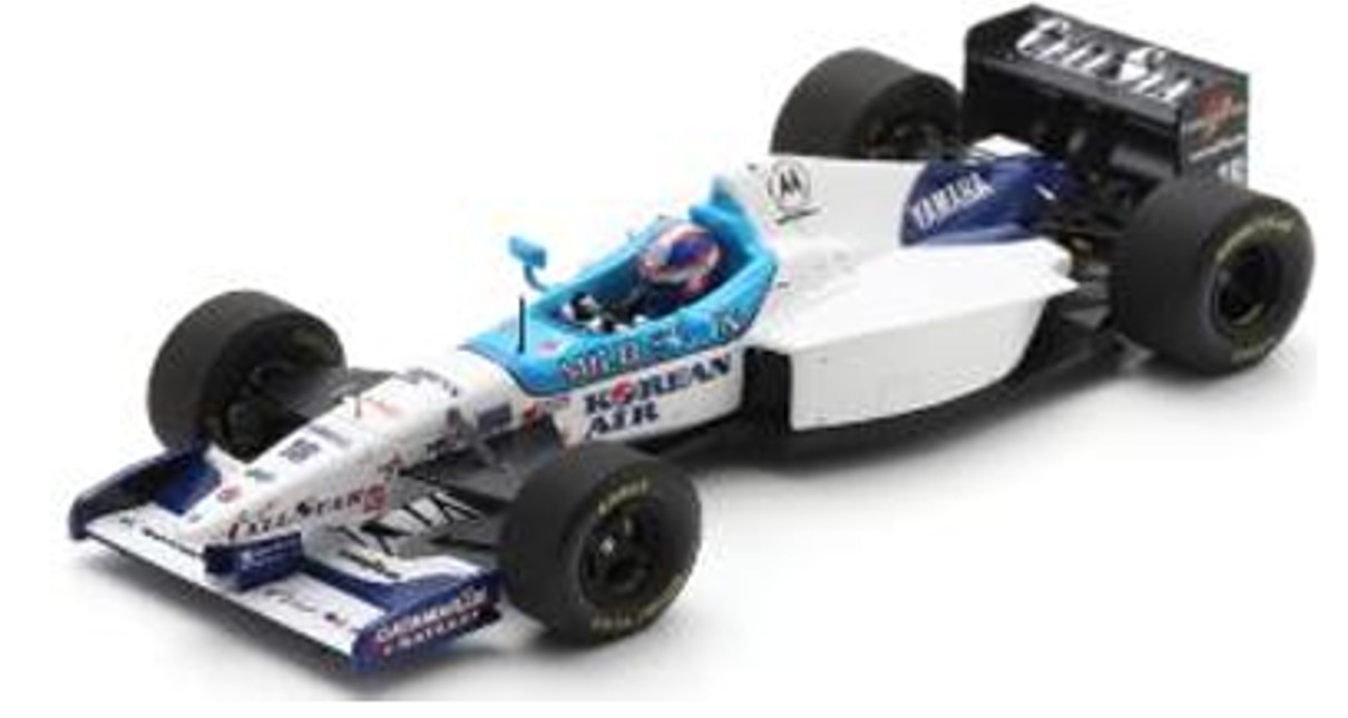 ミニカー　Spark（スパーク）レジンモデル　1/43　S6978　ティレル Tyrrell 024 No.18 Belgian GP 1996 Ukyo Katayama　9580006969781