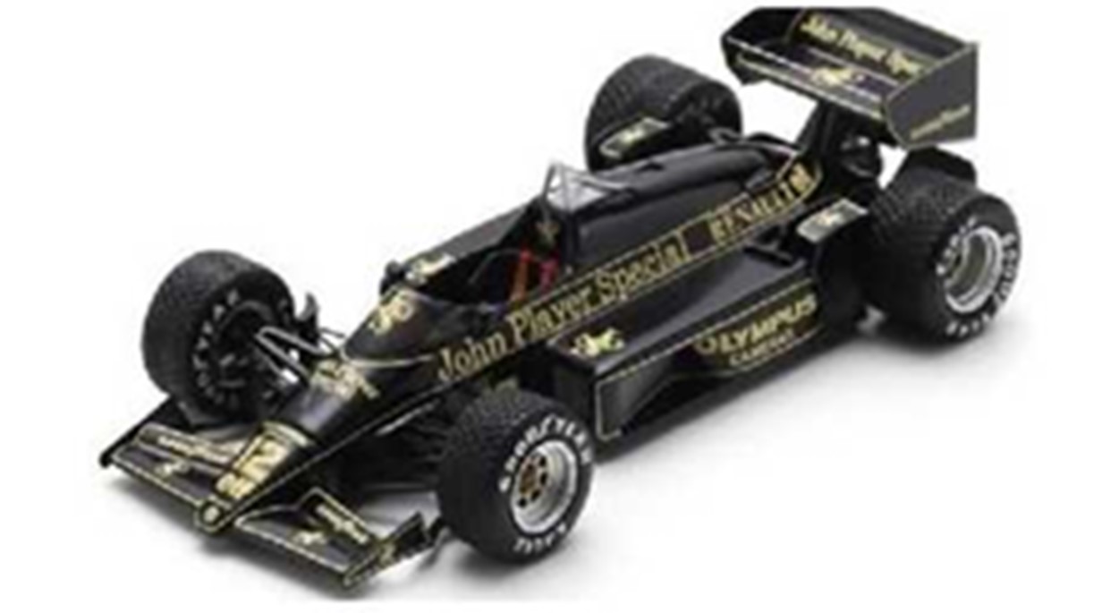 ミニカー　SPARK（スパーク）レジンモデル　1/43　S7152　ロータス Lotus 97T No.12 優勝 Portugal GP 1985　9580006971524