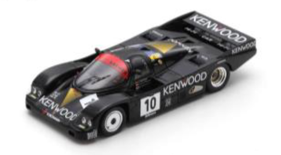 ミニカー　SPARK(スパーク) レジンモデル 1/43　S7509　ポルシェ Porsche 962 C No.10 24H Le Mans 1986 J. Gartner S. van der Merwe K. Takahashi　9580006975096