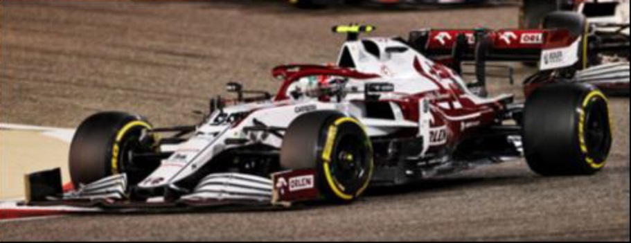 予約品　9月頃　ミニカー SPARK(スパーク) レジンモデル 1/43　S7663　Alfa Romeo Racing ORLEN C41 No.99 Alfa Romeo Sauber F1 Team Bahrain GP 2021 Antonio Giovinazzi　9580006976635