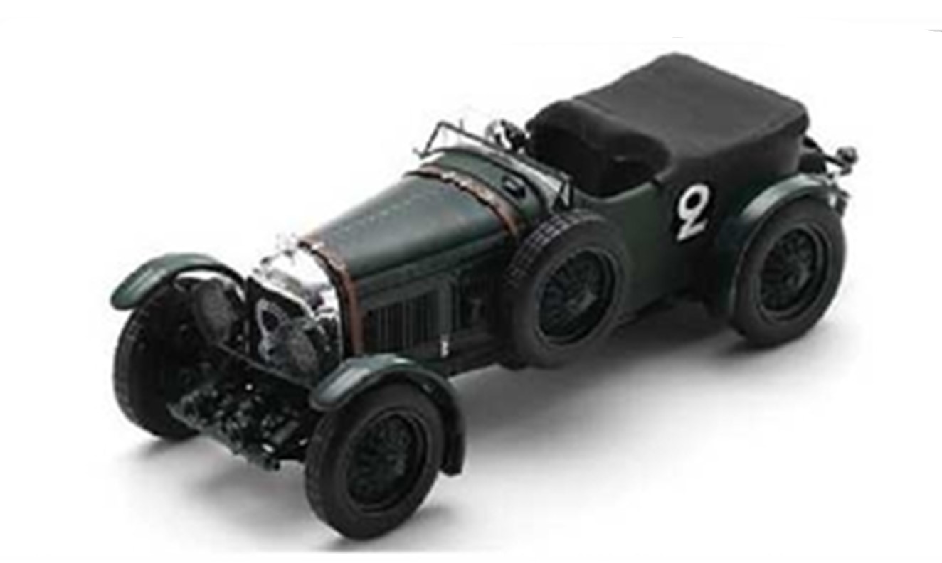 予約品　2025年3月頃　ミニカー　SPARK（スパーク）レジンモデル　1/43　S7780　ベントレー Bentley Speed Six No.2 2位 Le Mans 24H 1930 F. Clement D. Watney　9580006977809