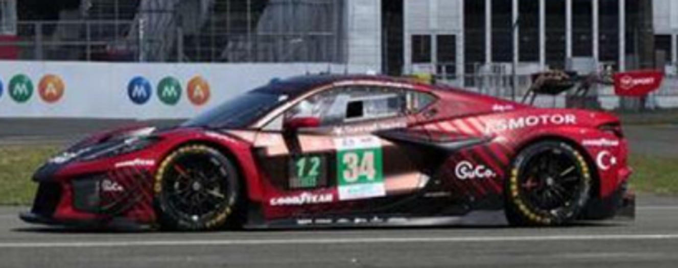 予約品　2027年4月頃　ミニカー　Spark　レジンモデル　1/43　S8425　Corvette Z06 LMGT3.R No.34 RACING TEAM TURKEY BY TF Le Mans 24H 2026   P. Dempsey S. Yoluc C. Eastwood　9580006984258