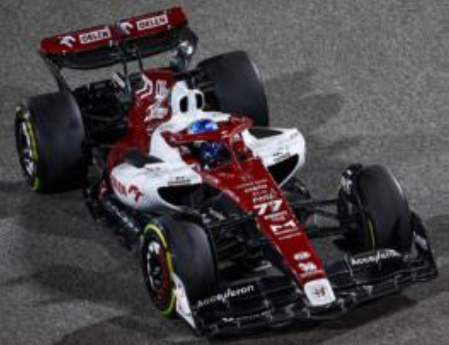 予約品　11月頃　ミニカー　SPARK(スパーク) レジンモデル 1/43　S8517　Alfa Romeo F1 Team ORLEN C42 No.77 Alfa Romeo F1 Team ORLEN 6位 Bahrain GP 2022  Valtteri Bottas　9580006985170